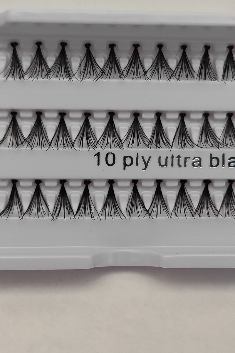 Ultra Yoğun Düğümlü 10 ply Short Tekli Kirpik
