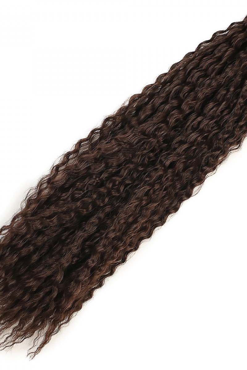 Brazilian Afro Dalgası Saç - Kahverengi