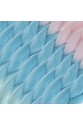Afrika Örgülük Ombreli Sentetik Saç 100 Gr. - Soft Pembe / Soft Mavi / Soft Yeşil