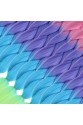 Afrika Örgülük Ombreli Sentetik Saç 100 Gr. - Pembe / Mor / Açık Mavi / Neon Sarı