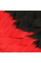 Afrika Örgülük Ombreli Sentetik Saç 100 Gr. - Siyah / Kırmızı