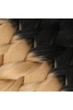 Afrika Örgülük Ombreli Sentetik Saç 100 Gr. - Siyah / Balköpüğü