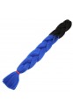 Afrika Örgüsü Ve Rasta İçin Sentetik Ombreli Saç - Siyah / Koyu Mavi Ombreli