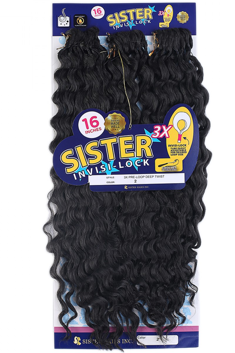 Sister Afro Dalgası Saç-Koyu Kestane 2
