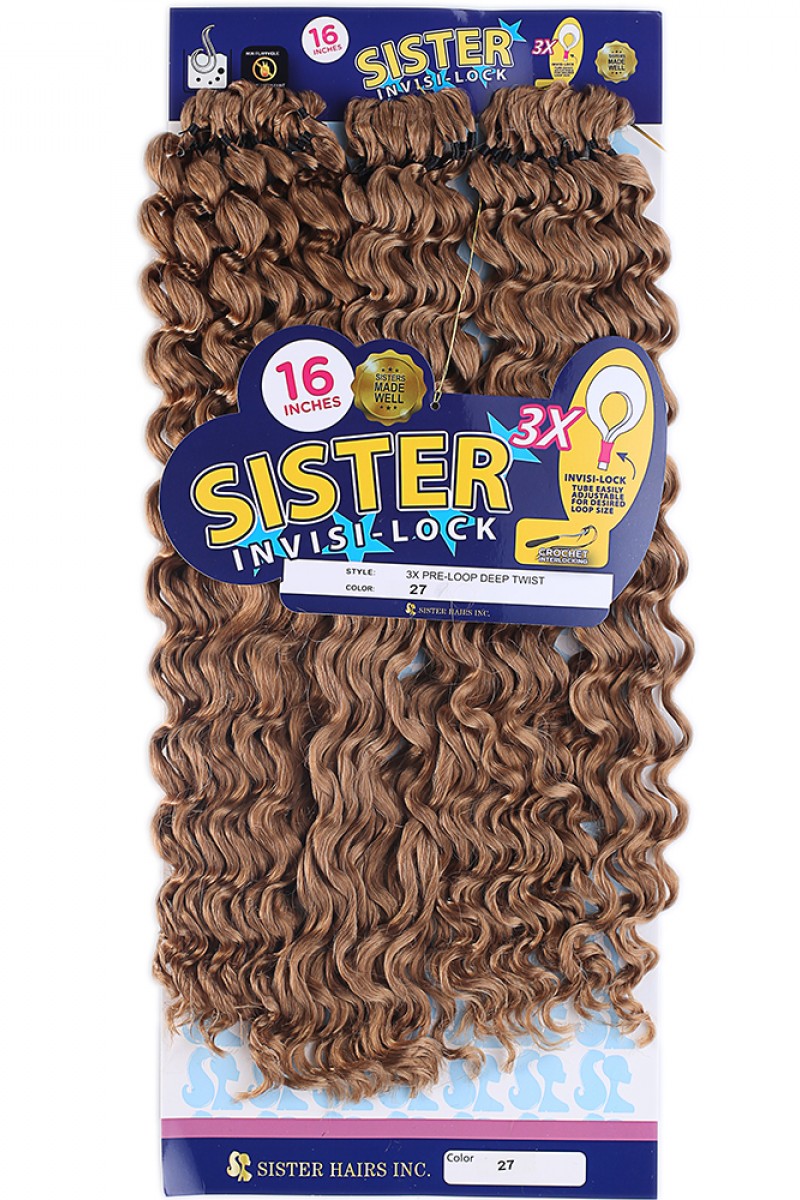 Sister Afro Dalgası Saç - Karamel 27