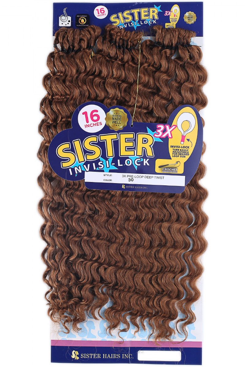 Sister Afro Dalgası Saç - Bakır 30