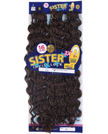 Sister Afro Dalgası Saç - Koyu Kahve 33