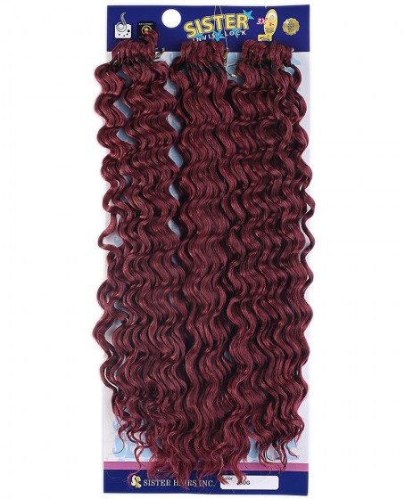 Sister Afro Dalgası Saç - Kızıl Bug