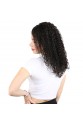 Gerçek Front  Lace Tül Peruk - Afro Dalgası - Siyah 50-55cm