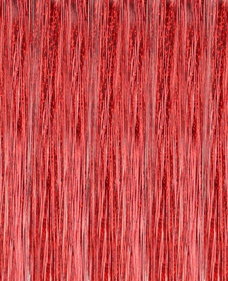 Hair Tinsel - Saç Simi - Kırmızı