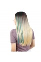 Renkli Sentetik Boncuk Kaynaklık Saç + Takım Aparatı - Koyu Yeşil - 10 Adet