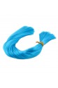 Turkuaz Mavi Renkli Sentetik Boğum Saç - 1Kg